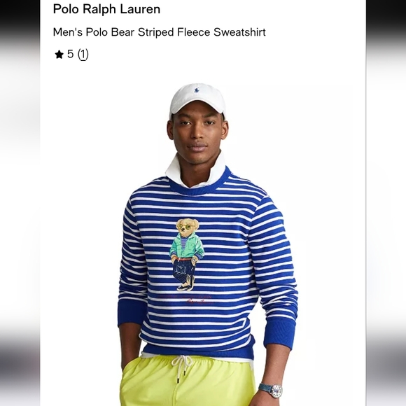 Polo Ralph Lauren Other - Polo by Ralph Lauren Blue and White Striped Top
